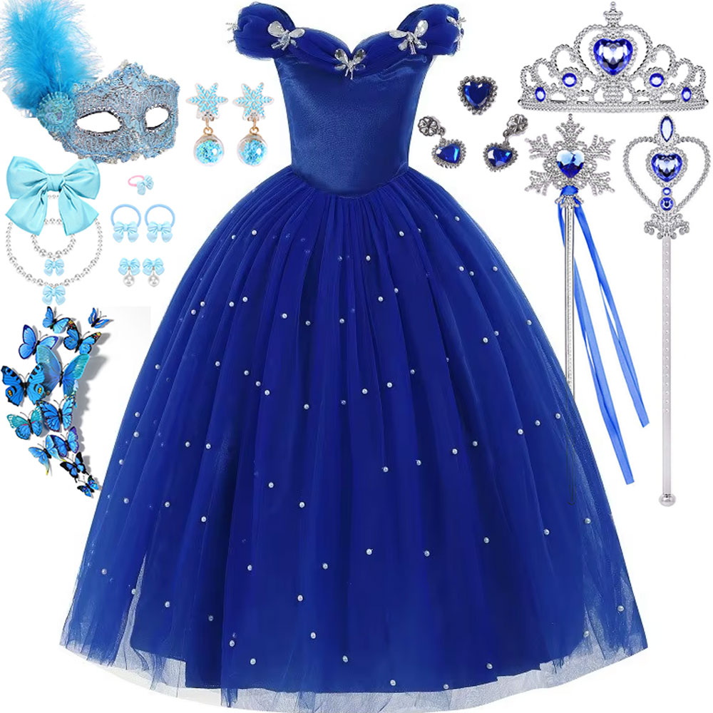 Ornament Ball Set - Abito di Lusso Stile Cenerentola Disney,
