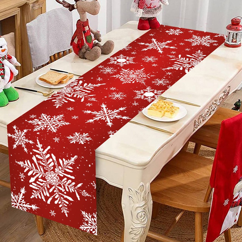 Christmas Table Runner - Merry Christmas Runner Xmas Table Cover