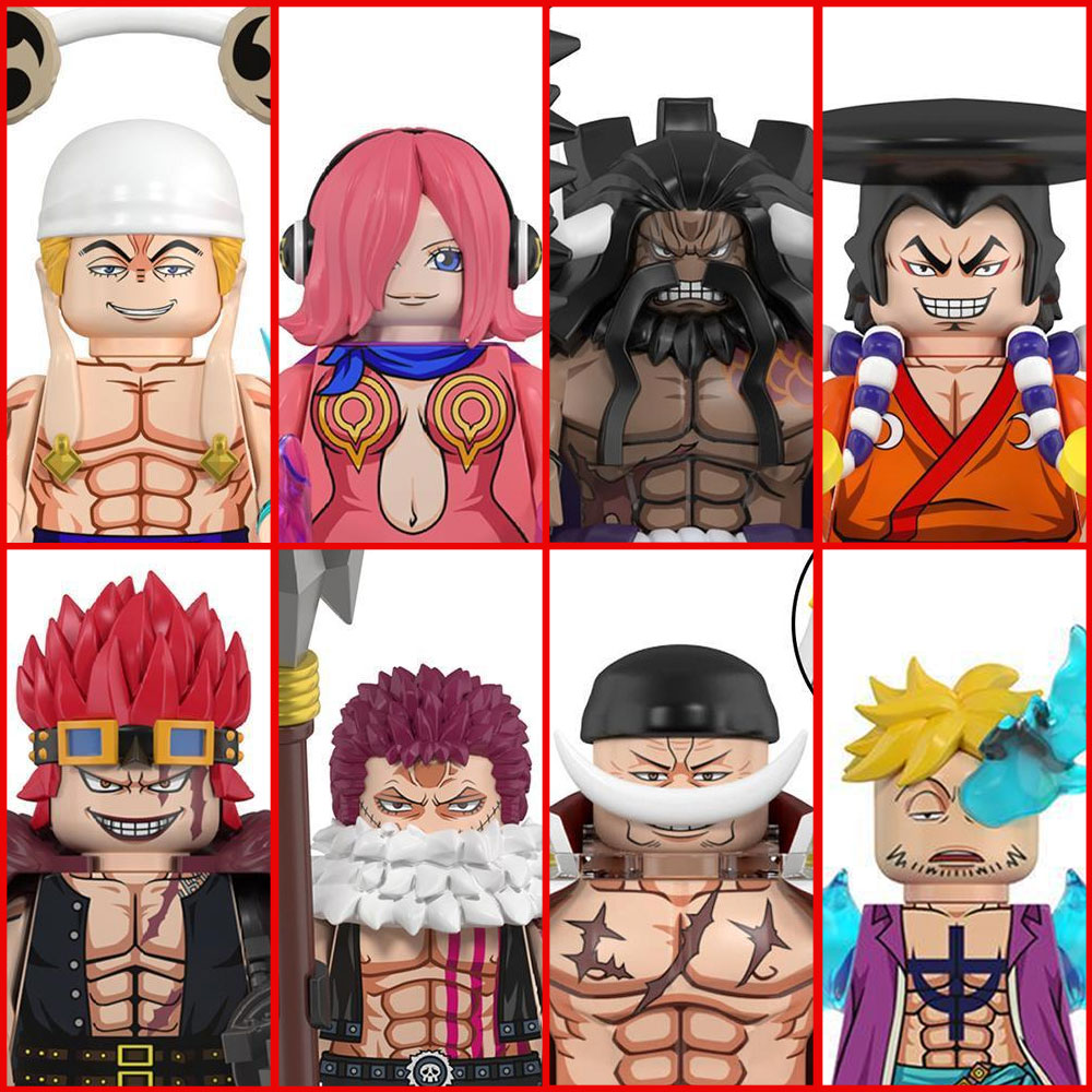 Lego Set Technic - Minifigure da Costruzione One Piece 8