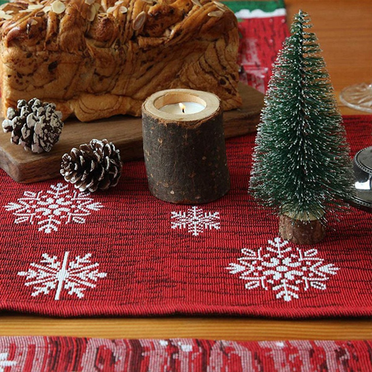Christmas Table Runner - ABDD HOT Runner da Tavola Natalizio,
