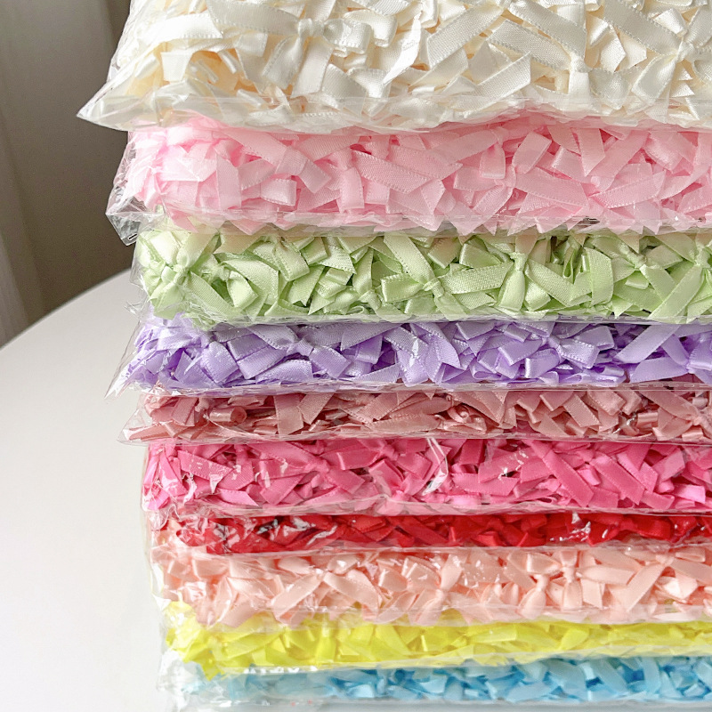 Ribbon Bow Gift - Fiocchi in Nastro di Raso Multicolore,