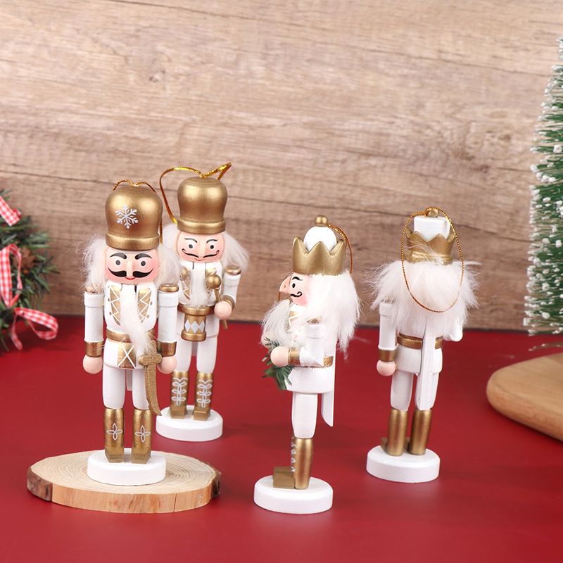 1Pc 12CM Schiaccianoci Buratti - Nutcracker Figurine recensione e prezzo