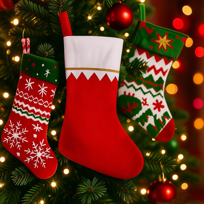 Calza natalizia per le vacanze - Christmas Stocking Hanging recensione e prezzo