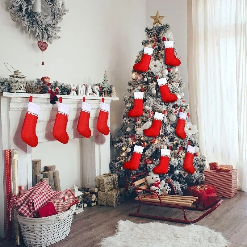 Calza natalizia per le vacanze - Christmas Stocking Hanging recensione e prezzo
