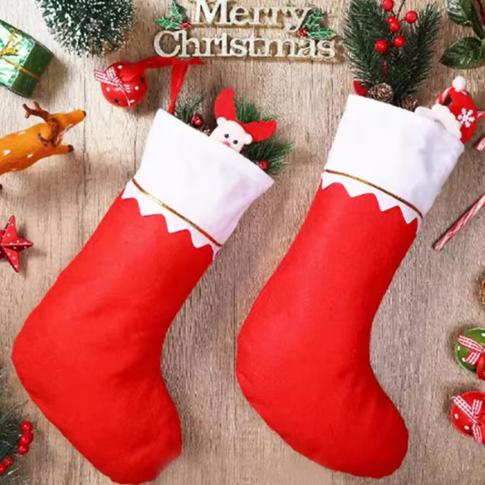 1/3/6 calze natalizie, decoraz - Christmas Stocking Hanging recensione e prezzo