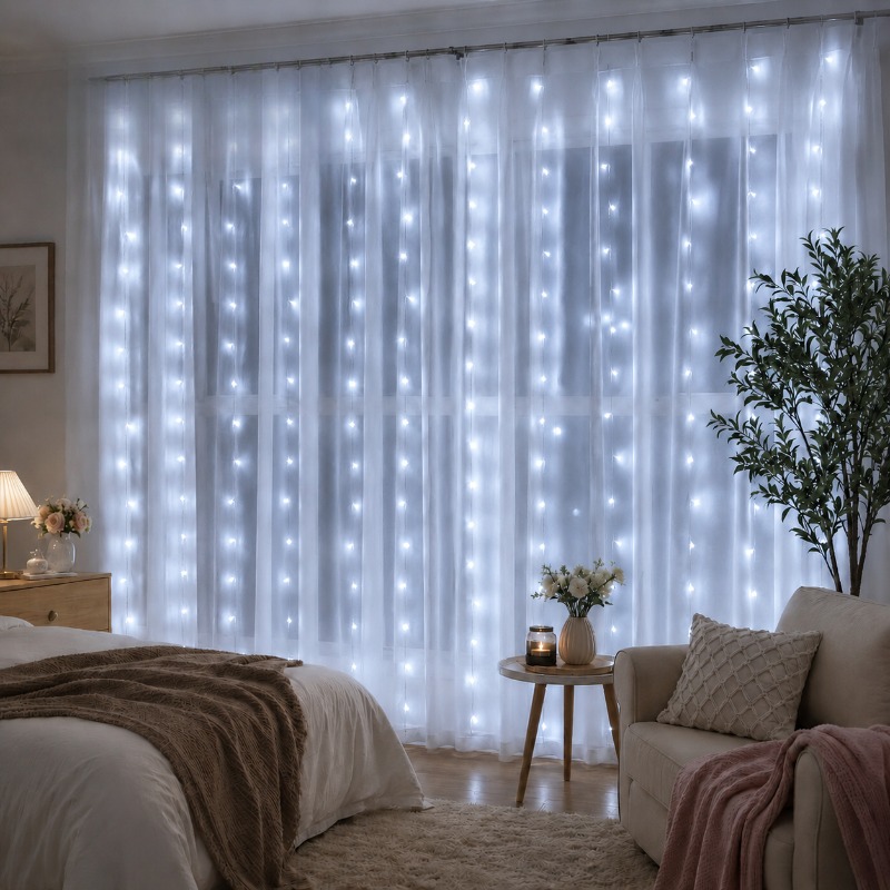 Luci a stringa LED per tende 3 - Led Fairy String Lights recensione e prezzo