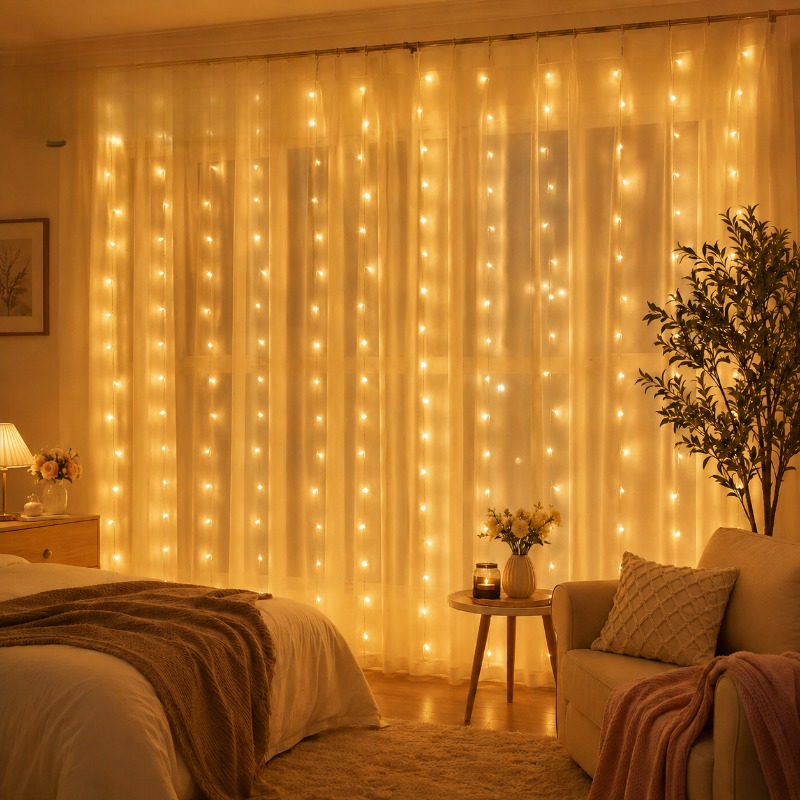 Luci a stringa LED per tende 3 - Led Fairy String Lights recensione e prezzo