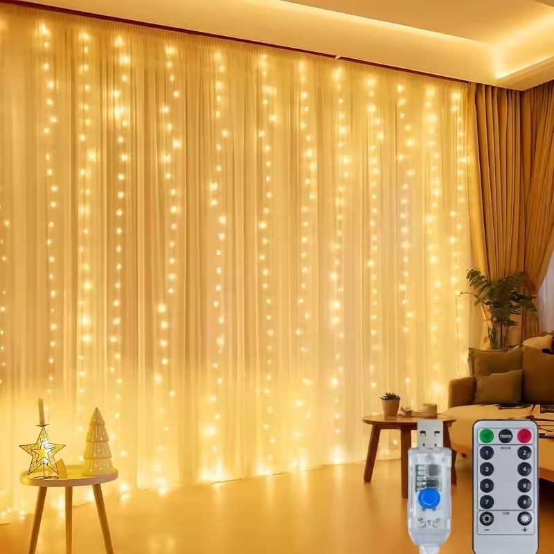 Luci a stringa LED per tende 3 - Led Fairy String Lights recensione e prezzo