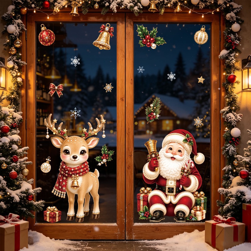 Adesivi per Finestre di Natale - Snowflake Window Decal recensione e prezzo