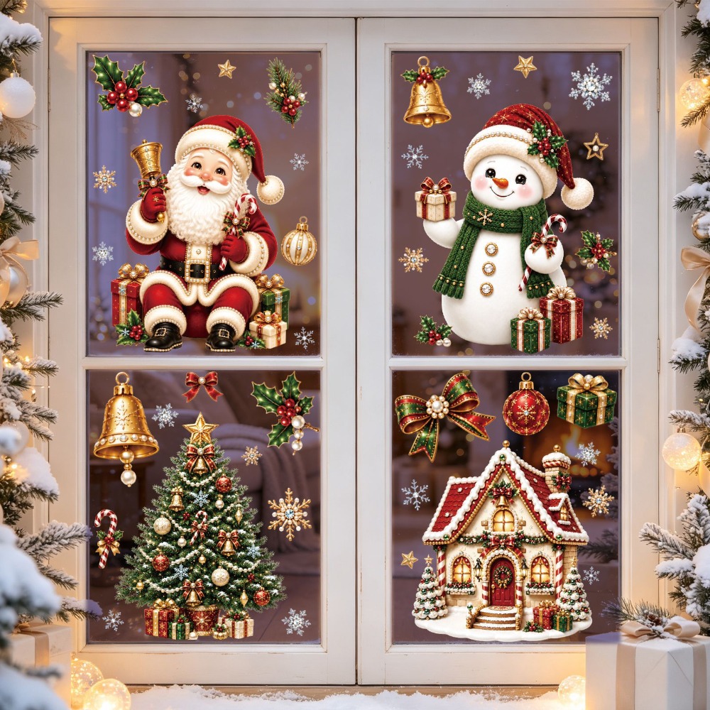 Adesivi per Finestre di Natale - Snowflake Window Decal recensione e prezzo