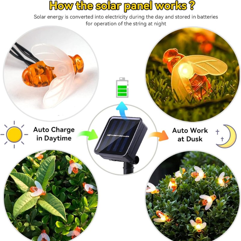 Catena Luminosa Solare a Forma - Christmas Lights Outdoor recensione e prezzo