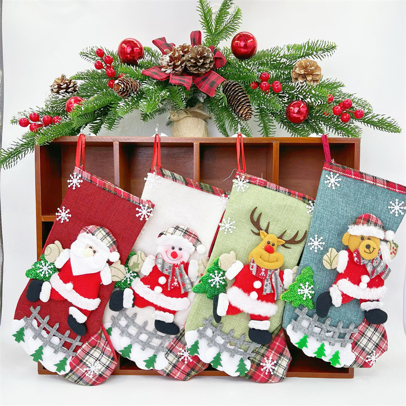 Calze natalizie grandi da 31 c - Christmas Stocking Hanging recensione e prezzo