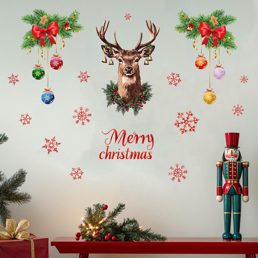 Adesivo da parete con testa di - Snowflake Window Decal recensione e prezzo